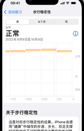 吴桥iPhone手机维修如何在iPhone开启'步行稳定性通知'